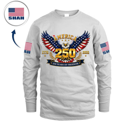 SHAH 13K1-550 America 1776-2026 250 Years of Freedom