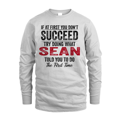 SEAN 13K1-357 If At First You Don't Succeed...