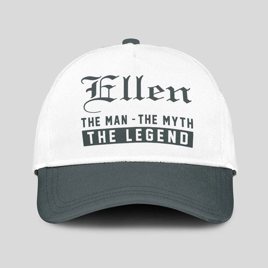 The Man The Myth The Legend Luxury Cap ELLEN 13K1 C39PF