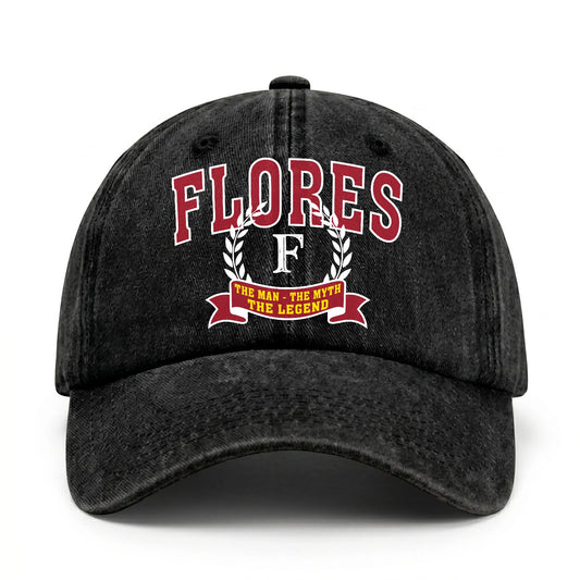The Man The Myth The Legend Royal Cap FLORES 13K1 C32PF
