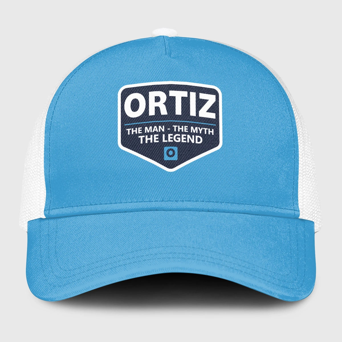 The Man The Myth The Legend Light Blue Mesh Cap ORTIZ 13K1 C190PF