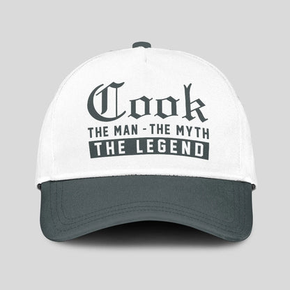 The Man The Myth The Legend Luxury Cap COOK 13K1 C39PF