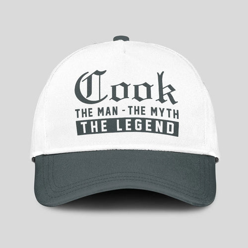 The Man The Myth The Legend Luxury Cap COOK 13K1 C39PF