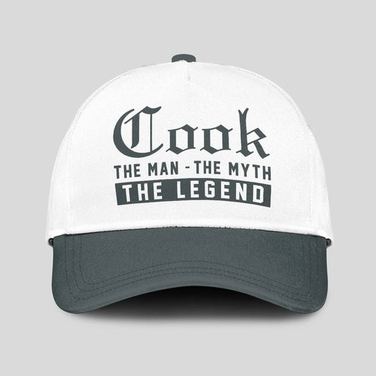 The Man The Myth The Legend Luxury Cap COOK 13K1 C39PF