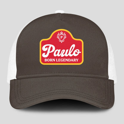 Born Legendary Charcoal Mesh Cap PAULO 13K1 C196PF