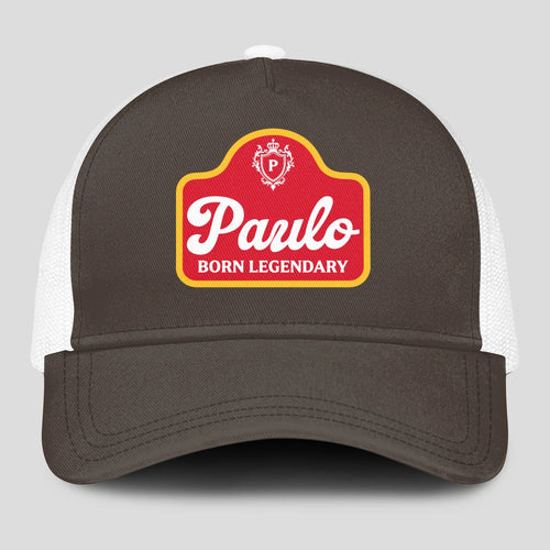 Born Legendary Charcoal Mesh Cap PAULO 13K1 C196PF