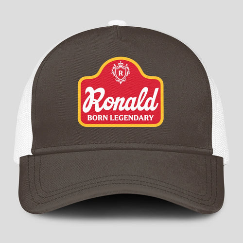 Born Legendary Charcoal Mesh Cap RONALD 13K1 C196PF