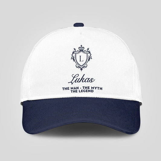 The Man The Myth The Legend Blue Cap LUKAS 13K3 C46PF