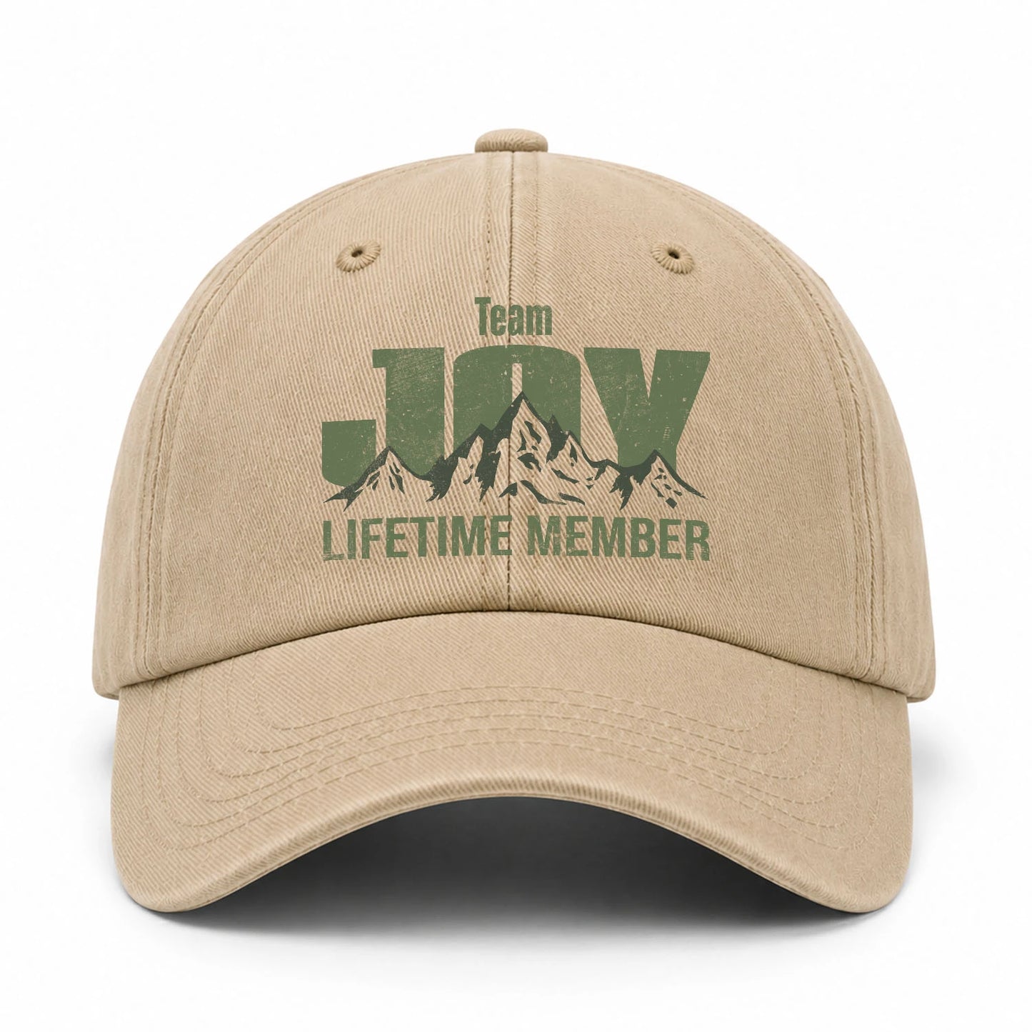 Team Your Name Lifetime Member Mountain Cap JOY 13K1 C58PF