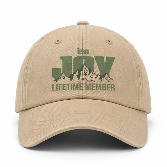 Team Your Name Lifetime Member Mountain Cap JOY 13K1 C58PF