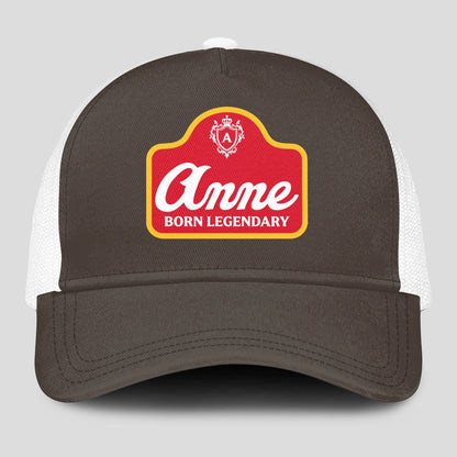 Born Legendary Charcoal Mesh Cap ANNE 13K1 C196PF
