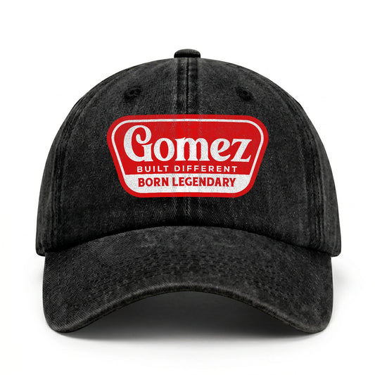 Built Different Born Legendary Red Logo Washed Cap GOMEZ 13K1 C63PF