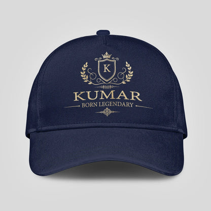 Born Legendary Luxury Crest Blue Cap KUMAR 13K1 C180PF