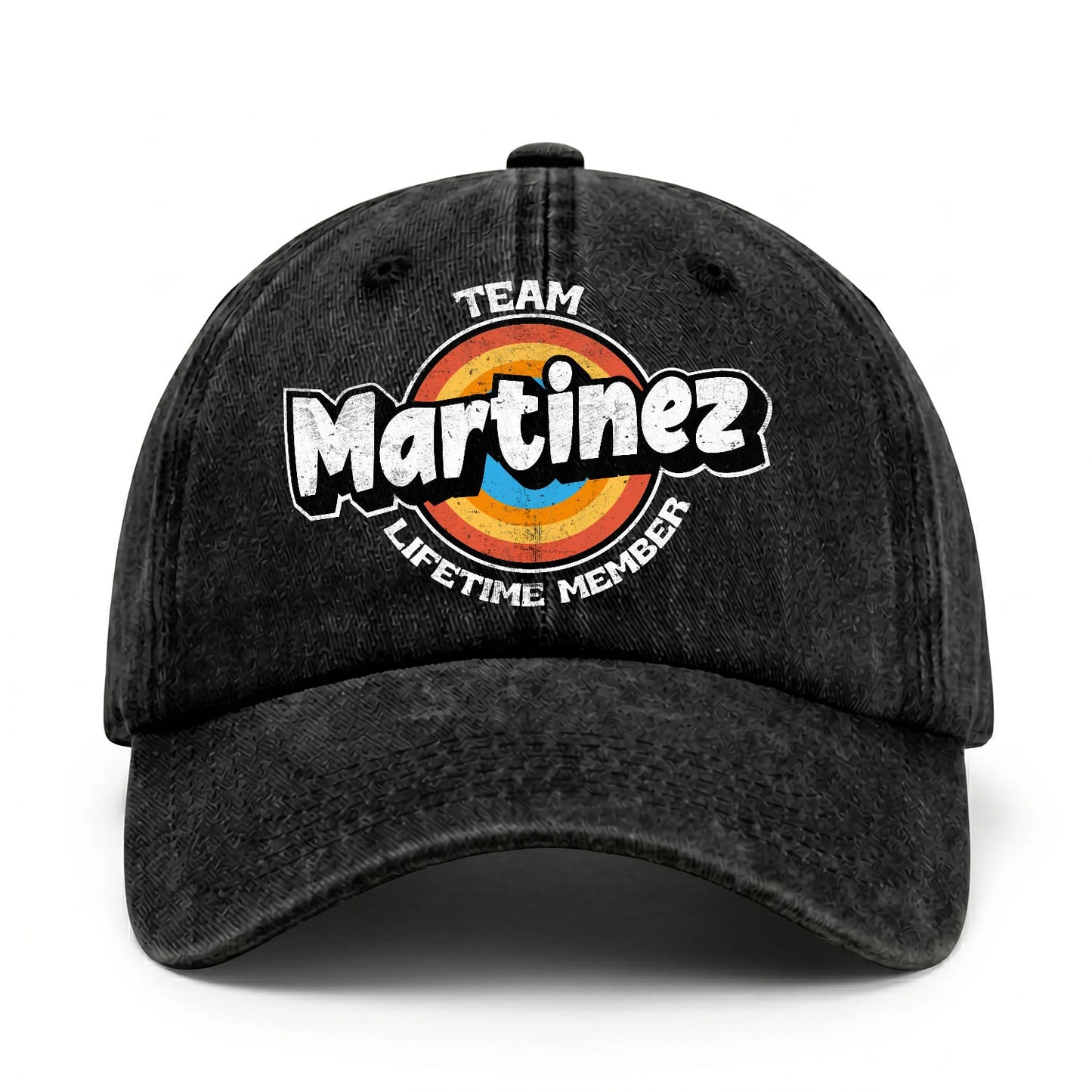 Team Your Name Lifetime Member Logo Cap MARTINEZ 13K1 C66PF