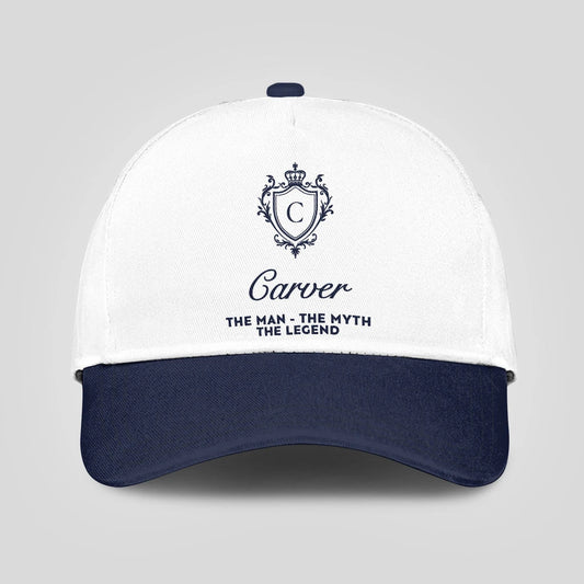 The Man The Myth The Legend Blue Cap CARVER 13K8 C46PF