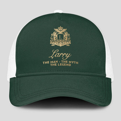 The Man The Myth The Legend Sage Green Mesh Cap LARRY 13K1 C192PF