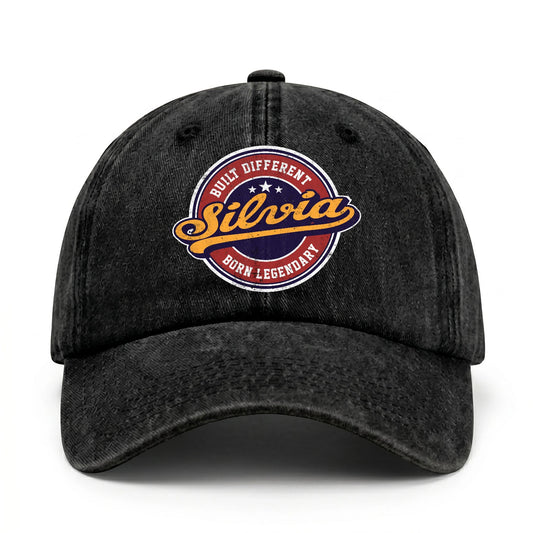Built Different Born Legendary Logo Washed Cap SILVIA 13K1 C65PF