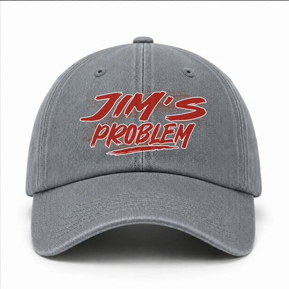 Admit It Life Without Your Name Would Be Boring Vintage Wased Cap JIM 13K1 C81PF