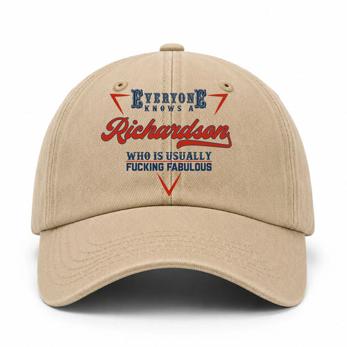 Everyone Knows A Your Name Who Is Usually Fucking Fabulous Washed Cap RICHARDSON 13K1 C53PF