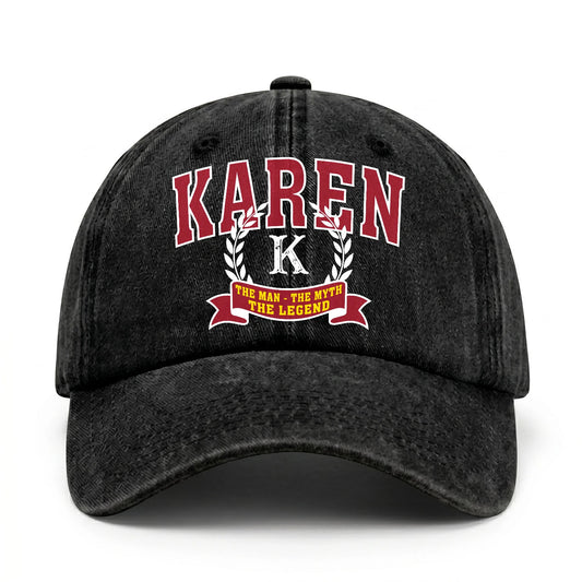 The Man The Myth The Legend Royal Cap KAREN 13K1 C32PF