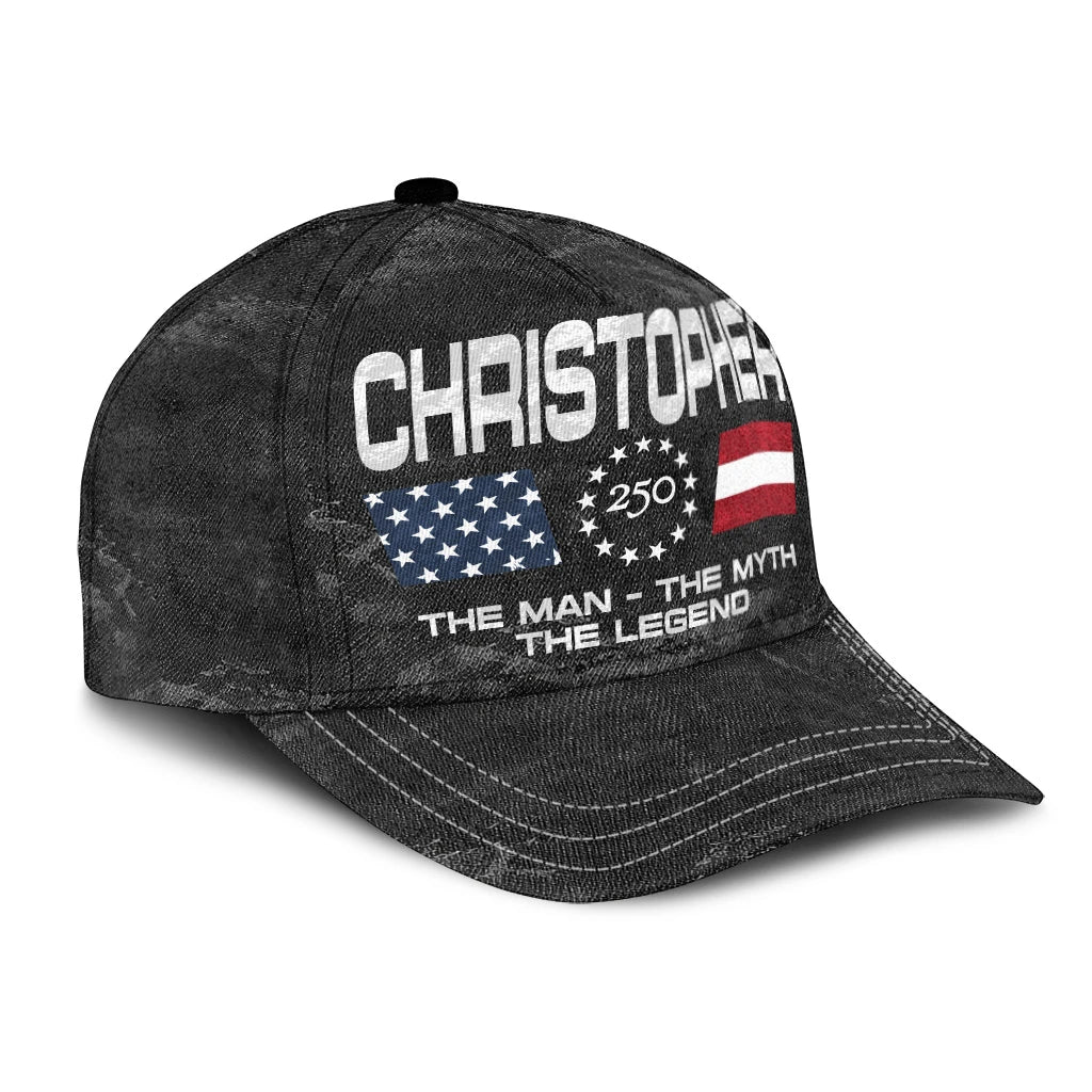 CHRISTOPHER 13K1-C11PF America 250 The man - The Myth - The Legend
