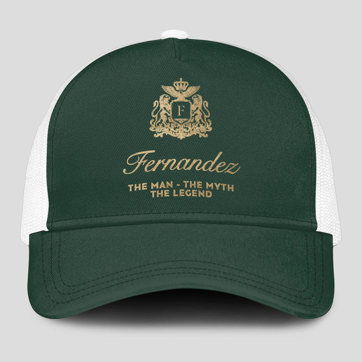 The Man The Myth The Legend Sage Green Mesh Cap FERNANDEZ 13K1 C192PF