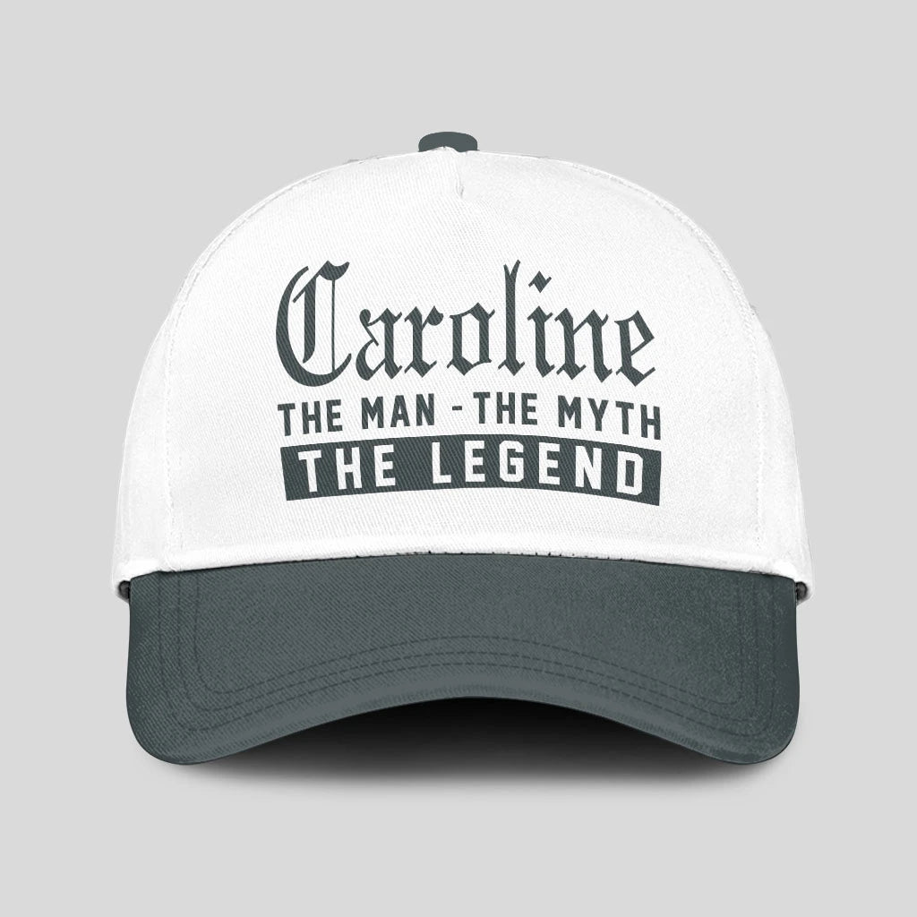 The Man The Myth The Legend Luxury Cap CAROLINE 13K1 C39PF