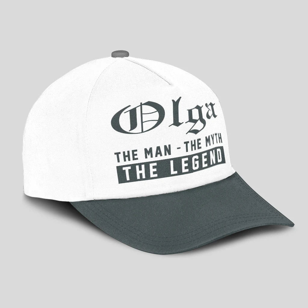 The Man The Myth The Legend Luxury Cap OLGA 13K1 C39PF