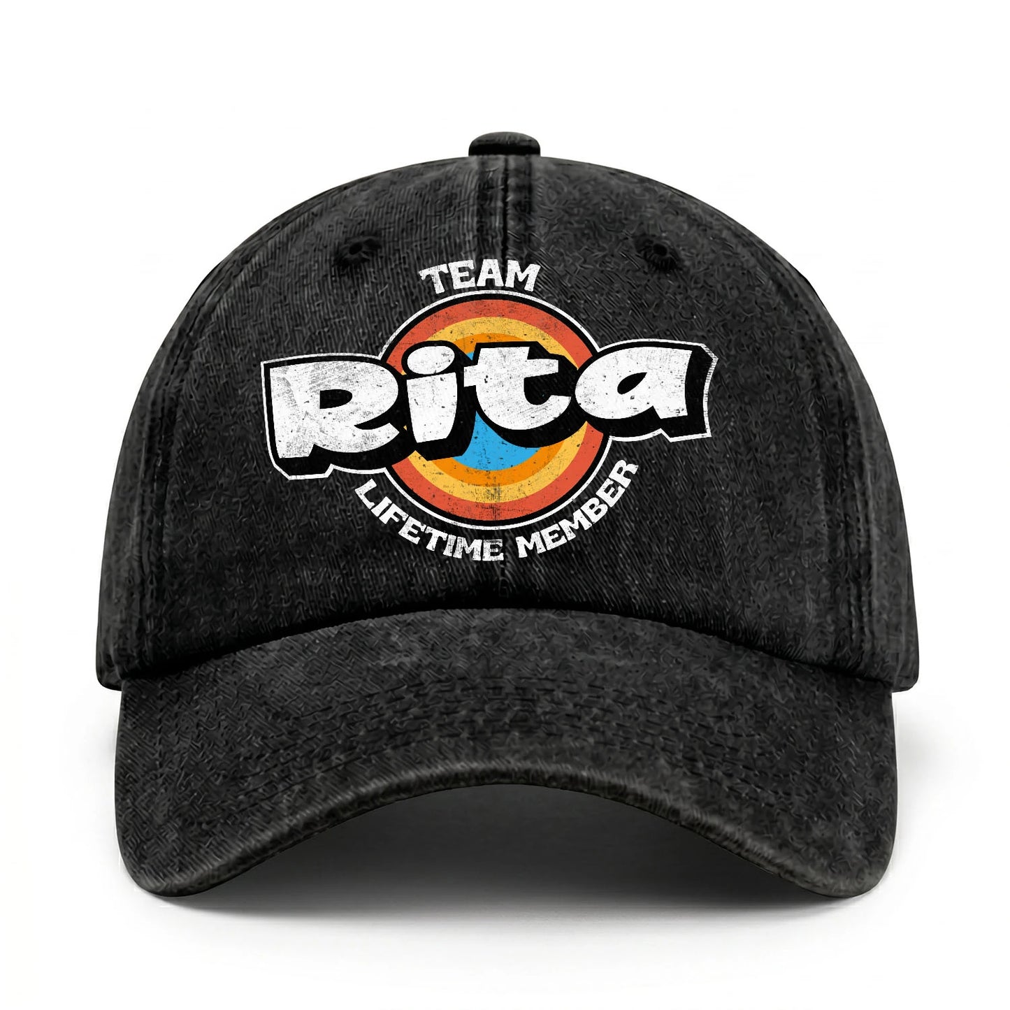 Team Your Name Lifetime Member Logo Cap RITA 13K1 C66PF