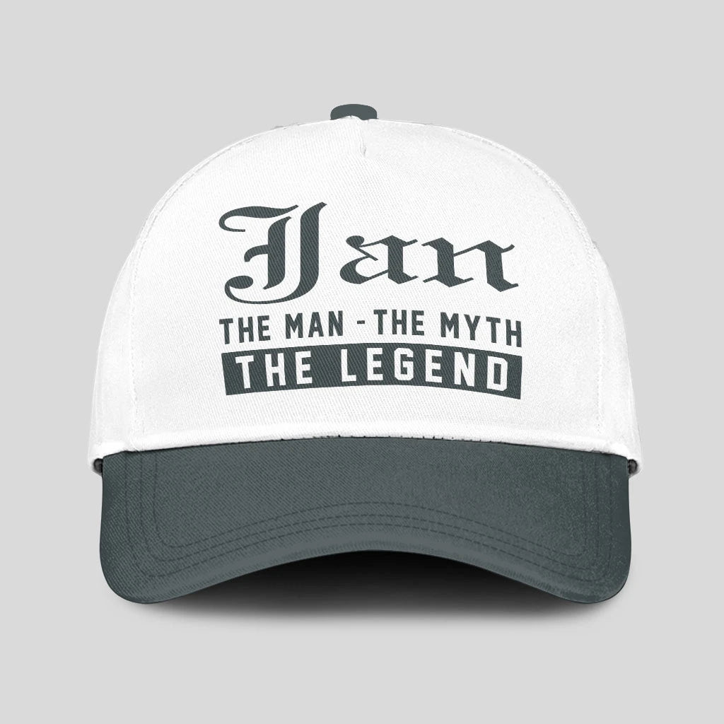 The Man The Myth The Legend Luxury Cap JAN 13K1 C39PF