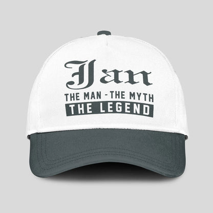 The Man The Myth The Legend Luxury Cap JAN 13K1 C39PF
