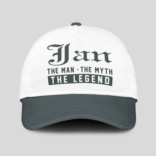 The Man The Myth The Legend Luxury Cap JAN 13K1 C39PF