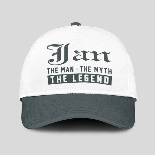 The Man The Myth The Legend Luxury Cap JAN 13K1 C39PF