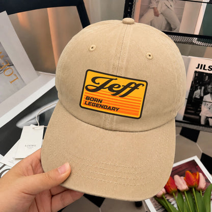 Born Legendary Vintage Washed Cap JEFF 13K1 C64PF