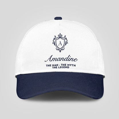 The Man The Myth The Legend Blue Cap AMANDINE 13K8 C46PF