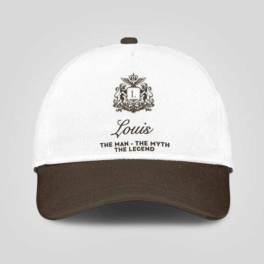 The Man The Myth The Legend Brown Cap LOUIS 13K1 C47PF