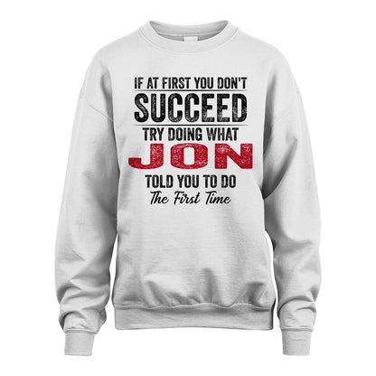 JON 13K1-357 If At First You Don't Succeed...