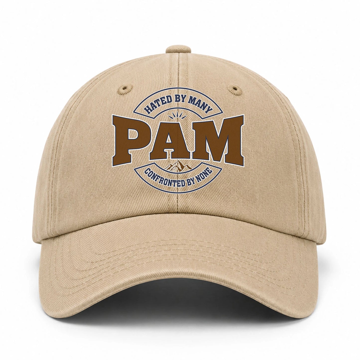 Hated By Many Confronted By None Washed Cap PAM 13K1 C36PF