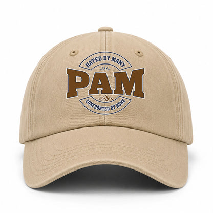 Hated By Many Confronted By None Washed Cap PAM 13K1 C36PF