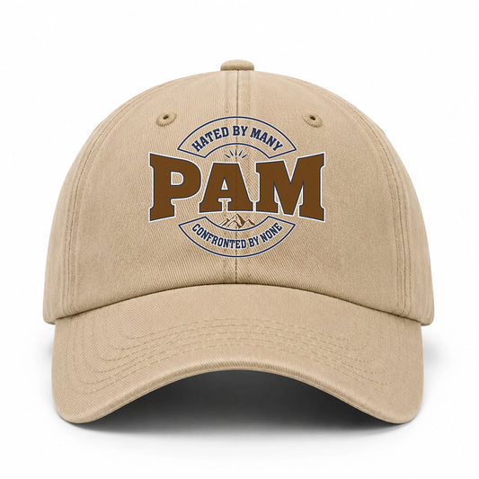 Hated By Many Confronted By None Washed Cap PAM 13K1 C36PF