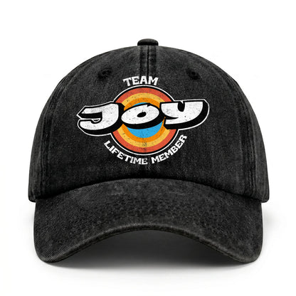 Team Your Name Lifetime Member Logo Cap JOY 13K1 C66PF