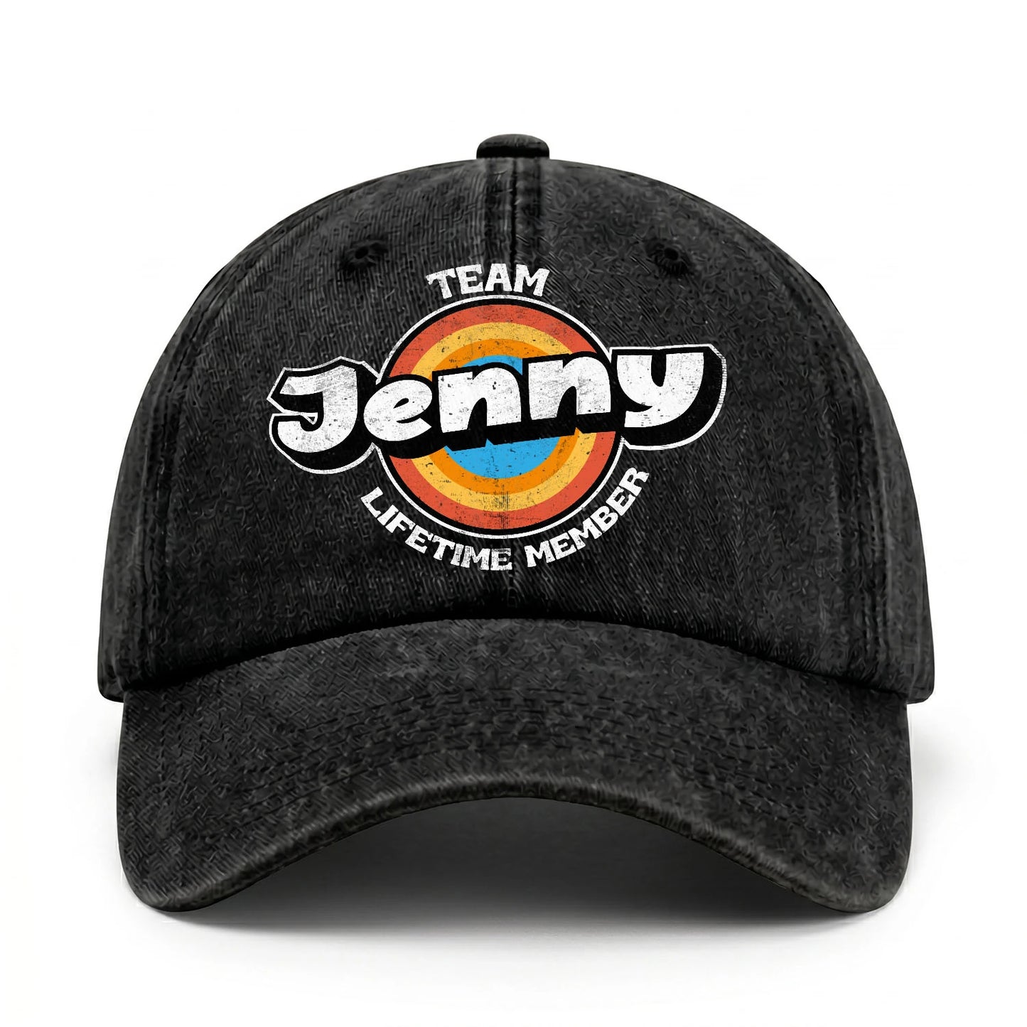 Team Your Name Lifetime Member Logo Cap JENNY 13K1 C66PF