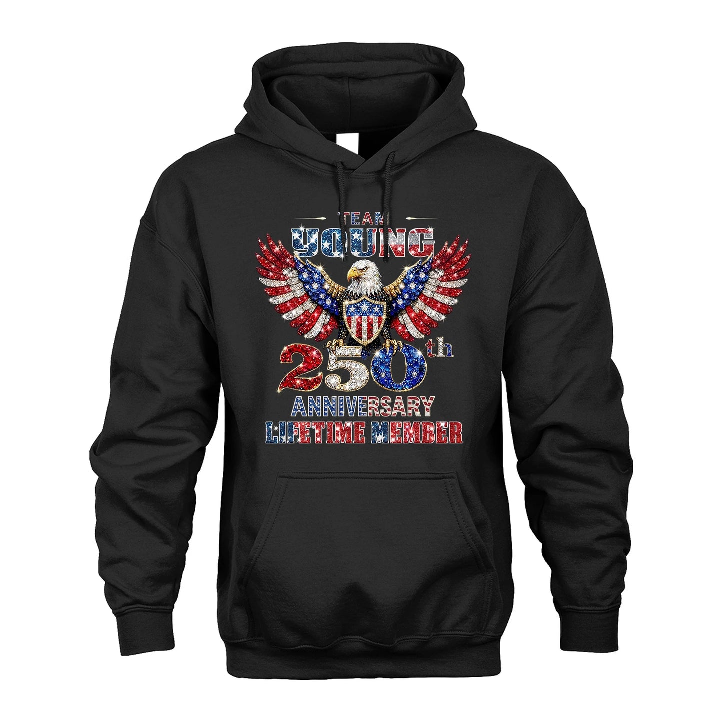 WRIGHT 13K1-523 Personalized "Team...Lifetime Member" America 250 Design