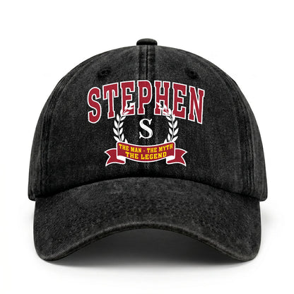 The Man The Myth The Legend Royal Cap STEPHEN 13K1 C32PF