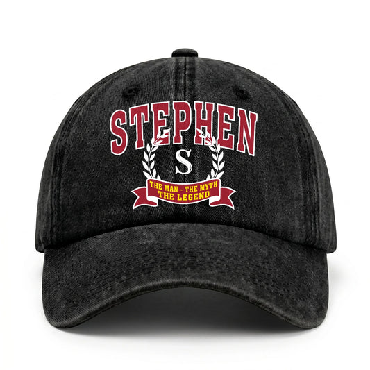 The Man The Myth The Legend Royal Cap STEPHEN 13K1 C32PF
