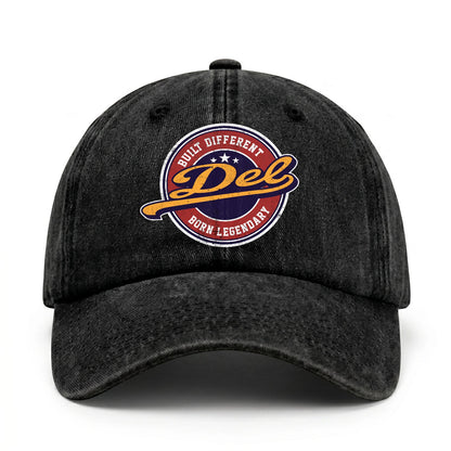 Built Different Born Legendary Logo Washed Cap DEL 13K1 C65PF