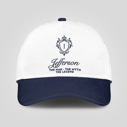The Man The Myth The Legend Blue Cap JEFFERSON 13K2 C46PF