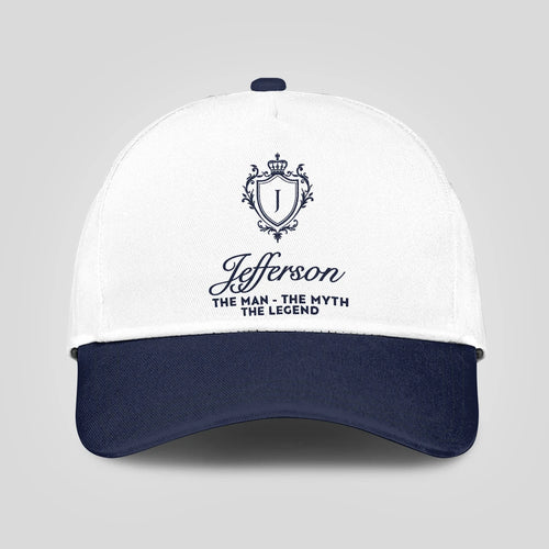 The Man The Myth The Legend Blue Cap JEFFERSON 13K2 C46PF