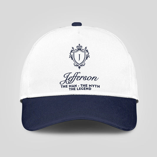 The Man The Myth The Legend Blue Cap JEFFERSON 13K2 C46PF
