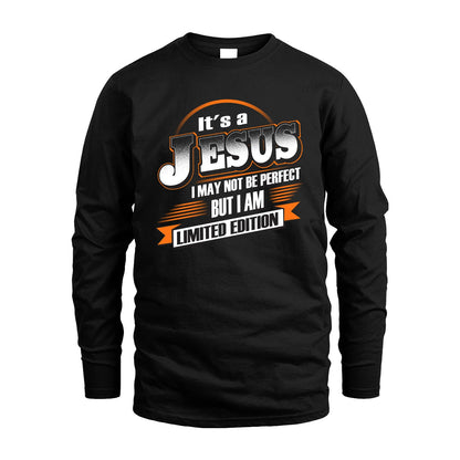 JESUS 13K1-514 Personalized "It's a ... I May Not Be Perfect..."